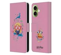 Head Case Designs Officially Licensed Harry Potter Luna Lovegood Deathly Hallows II Leather Wallet Case Compatible With Apple iPhone 17
