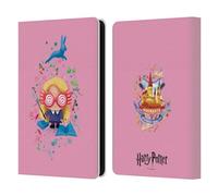 Head Case Designs Officially Licensed Harry Potter Luna Lovegood Deathly Hallows II Leather Wallet Case Compatible With Kindle Paperwhite 5 (2021)