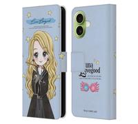 Head Case Designs Officially Licensed Harry Potter Luna Lovegood Deathly Hallows XXXVII Leather Wallet Case Compatible With Apple iPhone 17