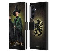 Head Case Designs Officially Licensed Harry Potter Minerva Mcgonagall Chamber Of Secrets IV Leather Wallet Case Compatible With Samsung Galaxy A35 5G