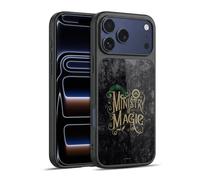 Head Case Designs Officially Licensed Harry Potter Ministry Of Magic Locations Typography Gel Armour Case [Military Grade Protection] Compatible With Apple iPhone 17 Pro Max