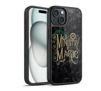 Head Case Designs Officially Licensed Harry Potter Ministry Of Magic Locations Typography Gel Armour Case [Military Grade Protection] Compatible With Apple iPhone 15