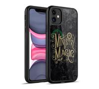 Head Case Designs Officially Licensed Harry Potter Ministry Of Magic Locations Typography Gel Armour Case [Military Grade Protection] Compatible With Apple iPhone 11