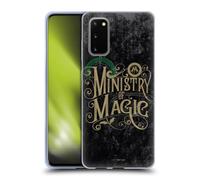 Head Case Designs Officially Licensed Harry Potter Ministry Of Magic Locations Typography Gel Case [Military Grade Protection] Compatible With Samsung Galaxy S20 / S20 5G