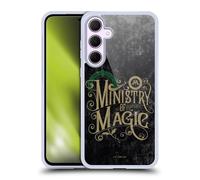 Head Case Designs Officially Licensed Harry Potter Ministry Of Magic Locations Typography Gel Case [Military Grade Protection] Compatible With Samsung Galaxy A35 5G