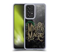 Head Case Designs Officially Licensed Harry Potter Ministry Of Magic Locations Typography Gel Case [Military Grade Protection] Compatible With Galaxy A33 5G (2022)