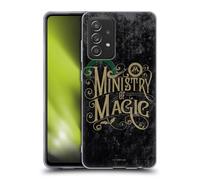 Head Case Designs Officially Licensed Harry Potter Ministry Of Magic Locations Typography Gel Case [Military Grade Protection] Compatible With Galaxy A52 / A52s / 5G (2021)