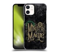 Head Case Designs Officially Licensed Harry Potter Ministry Of Magic Locations Typography Hard Back Case Compatible With Apple iPhone 12 Mini