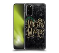 Head Case Designs Officially Licensed Harry Potter Ministry Of Magic Locations Typography Hard Back Case Compatible With Samsung Galaxy S20 / S20 5G