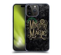 Head Case Designs Officially Licensed Harry Potter Ministry Of Magic Locations Typography Hard Back Case Compatible With Apple iPhone 15 Pro Max