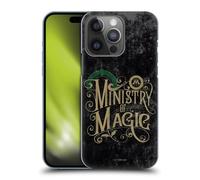 Head Case Designs Officially Licensed Harry Potter Ministry Of Magic Locations Typography Hard Back Case Compatible With Apple iPhone 14 Pro