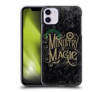 Head Case Designs Officially Licensed Harry Potter Ministry Of Magic Locations Typography Hard Back Case Compatible With Apple iPhone 11