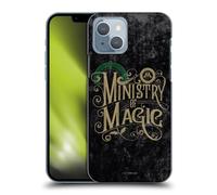Head Case Designs Officially Licensed Harry Potter Ministry Of Magic Locations Typography Hard Back Case Compatible With Apple iPhone 14