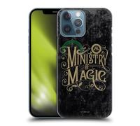Head Case Designs Officially Licensed Harry Potter Ministry Of Magic Locations Typography Hard Back Case Compatible With Apple iPhone 13 Pro Max