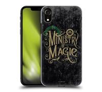 Head Case Designs Officially Licensed Harry Potter Ministry Of Magic Locations Typography Hard Back Case Compatible With Apple iPhone XR