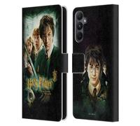 Head Case Designs Officially Licensed Harry Potter Movie Poster Chamber Of Secrets III Leather Wallet Case Compatible With Samsung Galaxy A05s