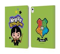Head Case Designs Officially Licensed Harry Potter Neville Longbottom Deathly Hallows XXXIII Leather Wallet Case Compatible With Apple iPad Air 13 2024/2025