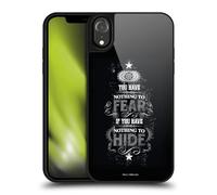 Head Case Designs Officially Licensed Harry Potter Nothing To Fear Quote Deathly Hallows XIV Gel Armour Case [Military Grade Protection] Compatible With Apple iPhone XR