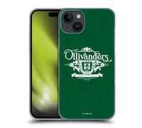 Head Case Designs Officially Licensed Harry Potter Ollivanders Locations Typography Hard Back Case Compatible With Apple iPhone 15 Plus