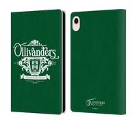 Head Case Designs Officially Licensed Harry Potter Ollivanders Locations Typography Leather Wallet Case Compatible With Apple iPad mini (2021/2024)