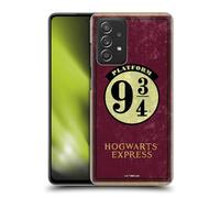 Head Case Designs Officially Licensed Harry Potter Platform 9 3/4 Locations Typography Hard Back Case Compatible With Galaxy A52 / A52s / 5G (2021)