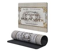 Head Case Designs Officially Licensed Harry Potter Platform 9 3/4 Ticket Graphics 9.84 x 11.81 x 0.12 inches (250 x 300 mm) - S Gaming Office Desk PC Keyboard Mouse Mat Pad