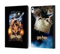Head Case Designs Officially Licensed Harry Potter Poster 1 Sorcerer's Stone II Leather Wallet Case Compatible With Apple iPad Air 13 2024/2025