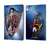 Head Case Designs Officially Licensed Harry Potter Quidditch 2 Prisoner Of Azkaban II Leather Wallet Case Compatible With Apple iPad Air 13 2024/2025