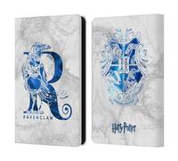 Head Case Designs Officially Licensed Harry Potter Ravenclaw Aguamenti Deathly Hallows IX Leather Wallet Case Compatible With Kindle Paperwhite 5 (2021)