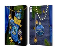 Head Case Designs Officially Licensed Harry Potter Ravenclaw Christmas Ornaments Leather Wallet Case Compatible With Apple iPad Air 13 2024/2025