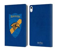 Head Case Designs Officially Licensed Harry Potter Ravenclaw Crest Sorcerer's Stone I Leather Wallet Case Compatible With Apple iPad 10.9 2022/2025