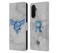 Head Case Designs Officially Licensed Harry Potter Ravenclaw Deathly Hallows IV Leather Wallet Case Compatible With Samsung Galaxy A36 5G