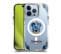 Head Case Designs Officially Licensed Harry Potter Ravenclaw Houses Shockproof Bumper Case [Military Grade Protection] Compatible with Apple iPhone 13 Pro and Compatible with MagSafe