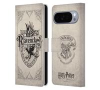 Head Case Designs Officially Licensed Harry Potter Ravenclaw Parchment Sorcerer's Stone I Leather Wallet Case Compatible With Google Pixel 10 Pro XL
