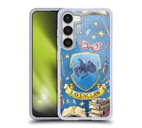 Head Case Designs Officially Licensed Harry Potter Ravenclaw Pattern Deathly Hallows XIII Gel Case [Military Grade Protection] Compatible With Samsung Galaxy S23 5G