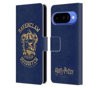 Head Case Designs Officially Licensed Harry Potter Ravenclaw Quidditch Deathly Hallows X Leather Wallet Case Compatible With Google Pixel 10