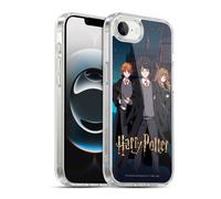 Head Case Designs Officially Licensed Harry Potter Ron, Hermione and Harry Anime Celebration Gel Case [Military Grade] Compatible with Apple iPhone 16e / iPhone 17e and Compatible with MagSafe