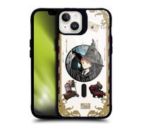 Head Case Designs Officially Licensed Harry Potter Ron Weasley 25th Anniversary Anime Black Shockproof Bumper Case [Military Grade] Compatible with iPhone 14 Plus and Compatible with MagSafe