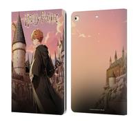 Head Case Designs Officially Licensed Harry Potter Ron Weasley Anime Celebration Leather Wallet Case Compatible With Apple iPad 9.7 2017 / iPad 9.7 2018