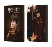 Head Case Designs Officially Licensed Harry Potter Scarf Sorcerer's Stone II Leather Wallet Case Compatible With Apple iPad Air 13 2024/2025