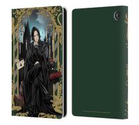 Head Case Designs Officially Licensed Harry Potter Severus Snape 25th Anniversary Anime Leather Wallet Case Compatible With Amazon Fire 7 2022