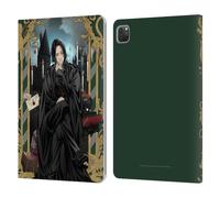 Head Case Designs Officially Licensed Harry Potter Severus Snape 25th Anniversary Anime Leather Wallet Case Compatible With Apple iPad Pro 11 2020/2021 / 2022
