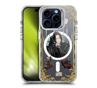 Head Case Designs Officially Licensed Harry Potter Severus Snape 25th Anniversary Anime Shockproof Bumper Case [Military Grade] Compatible with Apple iPhone 15 Pro and Compatible with MagSafe