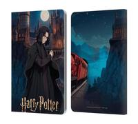Head Case Designs Officially Licensed Harry Potter Severus Snape Anime Celebration Leather Wallet Case Compatible With Kindle Paperwhite 1/2 / 3