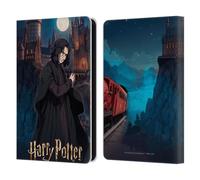 Head Case Designs Officially Licensed Harry Potter Severus Snape Anime Celebration Leather Wallet Case Compatible With Amazon Kindle 11th Gen (2024)