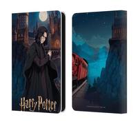 Head Case Designs Officially Licensed Harry Potter Severus Snape Anime Celebration Leather Wallet Case Compatible With Kindle Paperwhite 5 (2021)