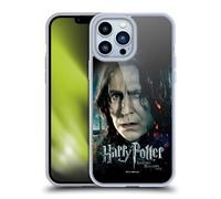 Head Case Designs Officially Licensed Harry Potter Severus Snape Deathly Hallows VIII Gel Case [Military Grade Protection] Compatible with Apple iPhone 13 Pro Max and Compatible with MagSafe