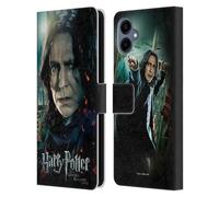 Head Case Designs Officially Licensed Harry Potter Severus Snape Deathly Hallows VIII Leather Wallet Case Compatible With Samsung Galaxy A06 4G