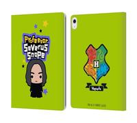 Head Case Designs Officially Licensed Harry Potter Severus Snape Deathly Hallows XLV Leather Wallet Case Compatible With Apple iPad Air 13 2024/2025
