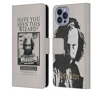 Head Case Designs Officially Licensed Harry Potter Sirius Black Poster Prisoner Of Azkaban II Leather Wallet Case Compatible With Apple iPhone 14